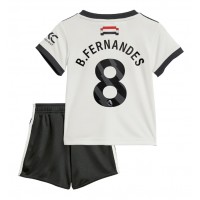 Manchester United Bruno Fernandes #8 3rd trikot Kinder 2024-25 Kurzarm (+ Kurze Hosen)